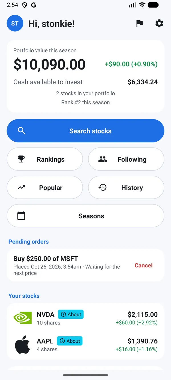 Your portfolio